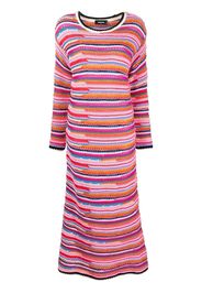 Dsquared2 colour-block knitted midi dress - Rosa