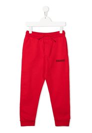 Dsquared2 Kids logo-print track pants - Rot
