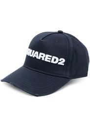 Dsquared2 embroidered-logo baseball cap - Blau