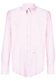 Dsquared2 logo-print button-up shirt - Rosa