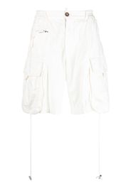 Dsquared2 knee-length cargo shorts - Weiß