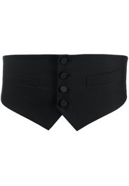 Dsquared2 Geknöpfter Kummerbund - Schwarz