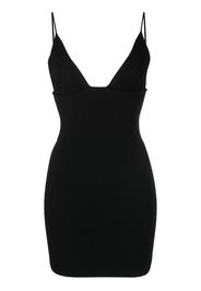 Dsquared2 Minikleid mit V-Ausschnitt - Schwarz