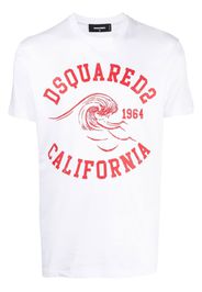 Dsquared2 graphic-print short-sleeve T-shirt - Weiß
