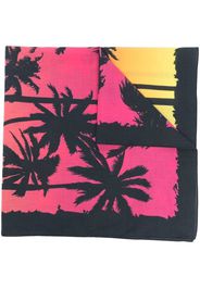 Dsquared2 Schal mit grafischem Print - Rosa