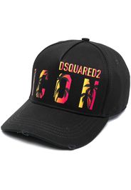 Dsquared2 logo-print baseball cap - 2124 NERO