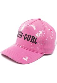 Dsquared2 Goth-Gurl Baseballkappe - Rosa