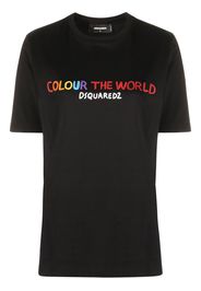 Dsquared2 slogan-print T-shirt - Schwarz