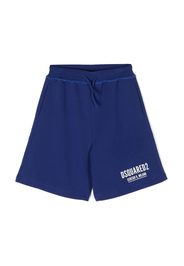 Dsquared2 Kids logo-print track shorts - Blau