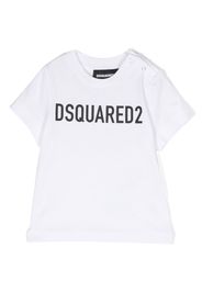 Dsquared2 Kids logo-print shortsleeved cotton T-shirt - Weiß