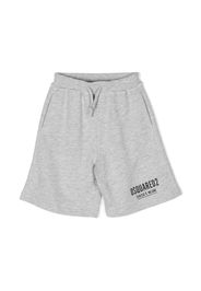 Dsquared2 Kids logo-print track shorts - Grau