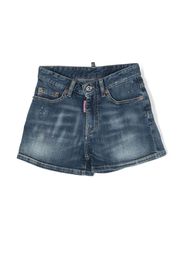 Dsquared2 Kids Jeans-Shorts im Five-Pocket-Design - Blau