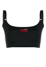 Dsquared2 Honey logo-print bra - Schwarz