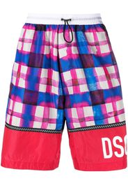 Dsquared2 panelled-design deck shorts - Blau
