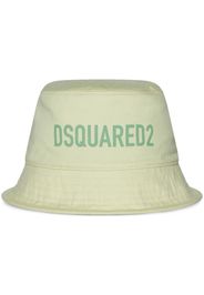 Dsquared2 Fischerhut mit Logo-Print - Grün