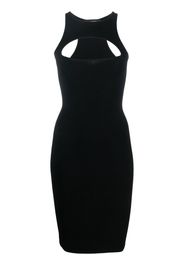 Dsquared2 Strickkleid mit Cut-Out - Schwarz
