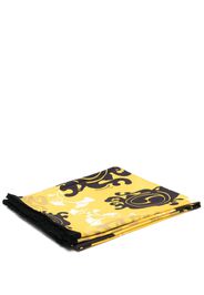 Dsquared2 graphic-print cotton beach towel - Gelb