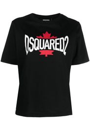 Dsquared2 logo-print short-sleeved T-shirt - Schwarz