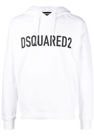 Dsquared2 Hoodie mit Logo-Print - Weiß