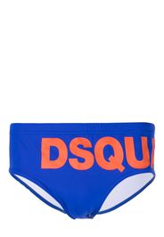 Dsquared2 logo-print swimming trunks - Blau