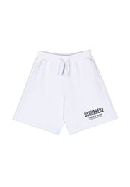 Dsquared2 Kids logo-print track shorts - Weiß