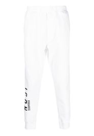 Dsquared2 logo-print track pants - Weiß