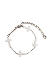 Dsquared2 Jesus cross bracelet - Silber