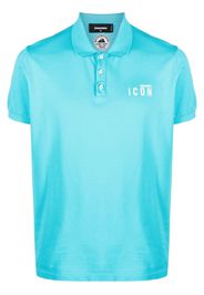 Dsquared2 cotton polo shirt - Blau