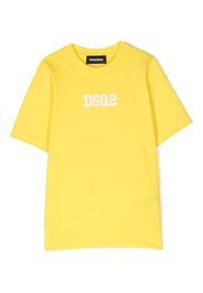 Dsquared2 Kids logo-print short-sleeved T-shirt - Gelb