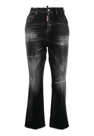 Dsquared2 distressed flared jeans - Schwarz