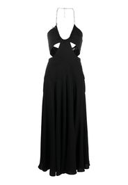 Dsquared2 chain-link cut-out midi dress - Schwarz