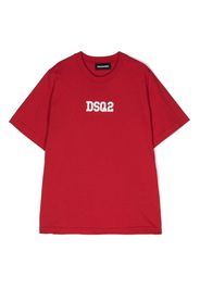 Dsquared2 Kids logo-print detail T-shirt - Rot