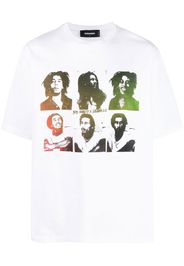 Dsquared2 Bob Marley printed T-shirt - Weiß