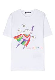 Dsquared2 Kids T-Shirt mit grafischem Print - Weiß