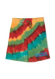 Dsquared2 Kids tie-dye shorts - Gelb