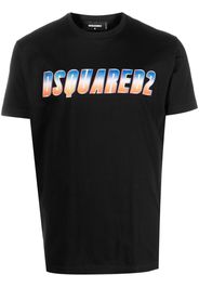 Dsquared2 glitter logo-print T-shirt - Schwarz