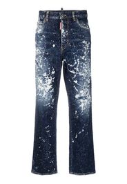Dsquared2 embellished straight-leg jeans - Blau