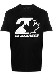 Dsquared2 logo-print cotton T-shirt - Schwarz