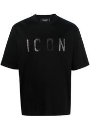 Dsquared2 Icon-print cotton T-shirt - Schwarz
