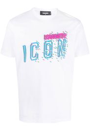Dsquared2 Icon-print cotton T-shirt - Weiß