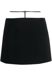 Dsquared2 strap-detail mini skirt - Schwarz