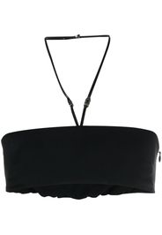 Dsquared2 halterneck bralette top - Schwarz
