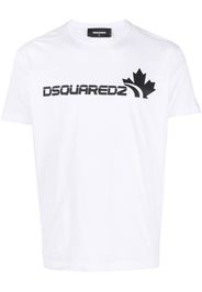 Dsquared2 logo-print cotton T-shirt - Weiß