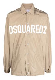 Dsquared2 logo-print light jacket - Nude