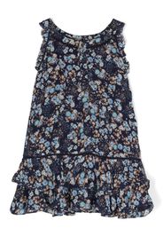 Dsquared2 Kids floral-print sleeveless dress - Blau
