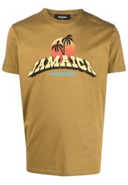 Dsquared2 graphic-print T-shirt - Braun