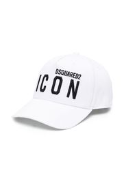 Dsquared2 Kids Icon logo-embroidered baseball cap - Weiß