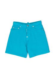 Dsquared2 Kids five-pocket knee-length shorts - Blau