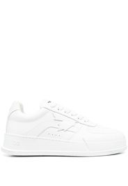Dsquared2 logo-print lace-up sneakers - Weiß