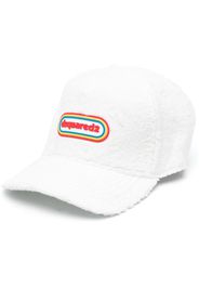 Dsquared2 logo terry-cloth baseball cap - Weiß
